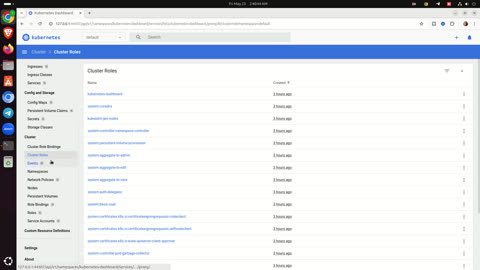 Kubernetes Dashboard Installation Support