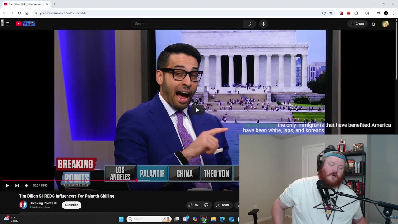 Tim Dillon Clowns Palantir Shills