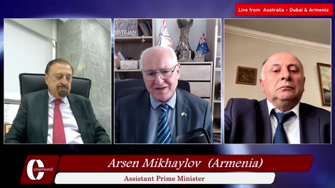Dr. George Marcus from Dubai & Arsen Mikhaylov from Armenia Live on Cinemond