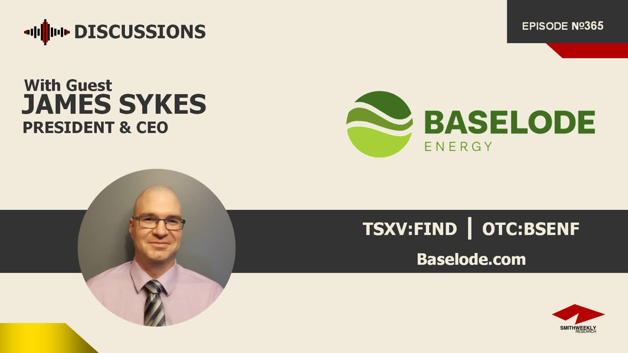 Discussion with James Sykes | Baselode Energy (TSXV:FIND)