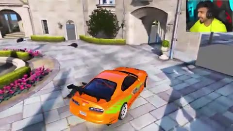 ROBBERY FOR GOLD CAR | GTA 5 Gameplay #158 techno gamerz gold car