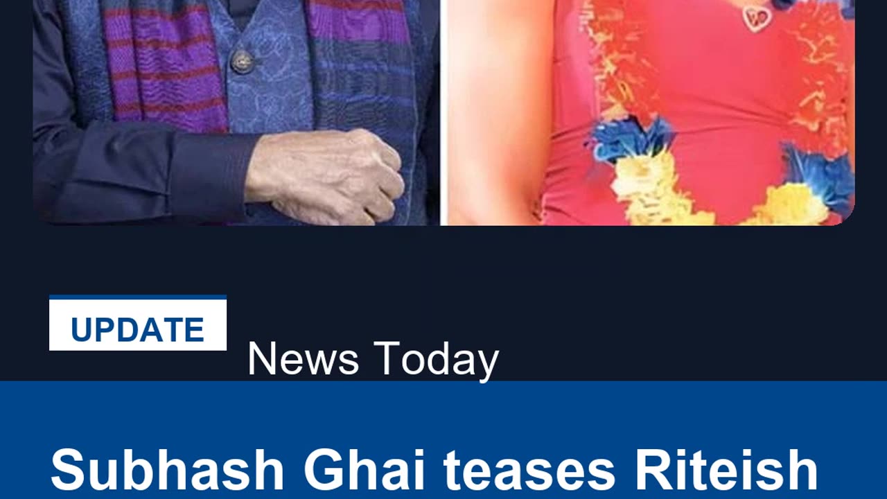 Subhash Ghai teases Riteish Deshmukh’s return in female avatar “She is our next heroine”