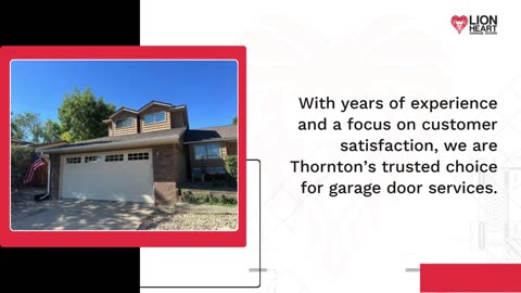 Reliable Garage Door Services in Thornton, CO