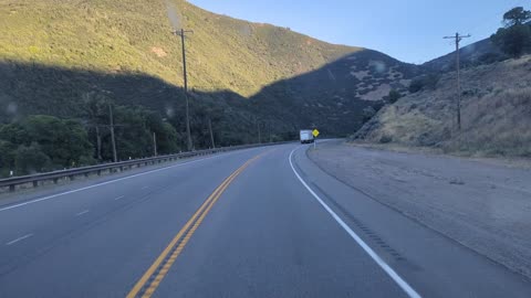 Trucking Spanish Fork Canyon.