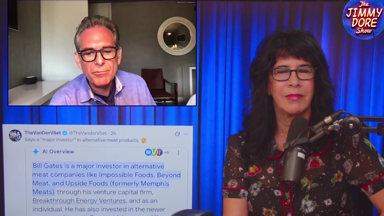 The Jimmy Dore Show - EXPOSED! The REAL Reason Bill Gates Hates Cows!