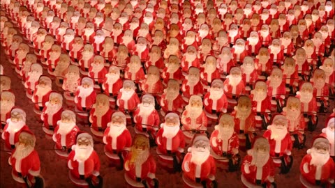 Ride Along with Q #393 - Santa Clones occupy NE 27th & Sandy - Portland 12/10/25 - Photos by Q Madp