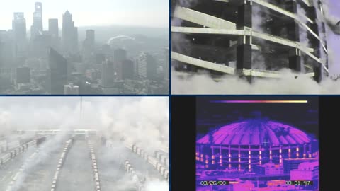 Seattle Kingdome Implosion