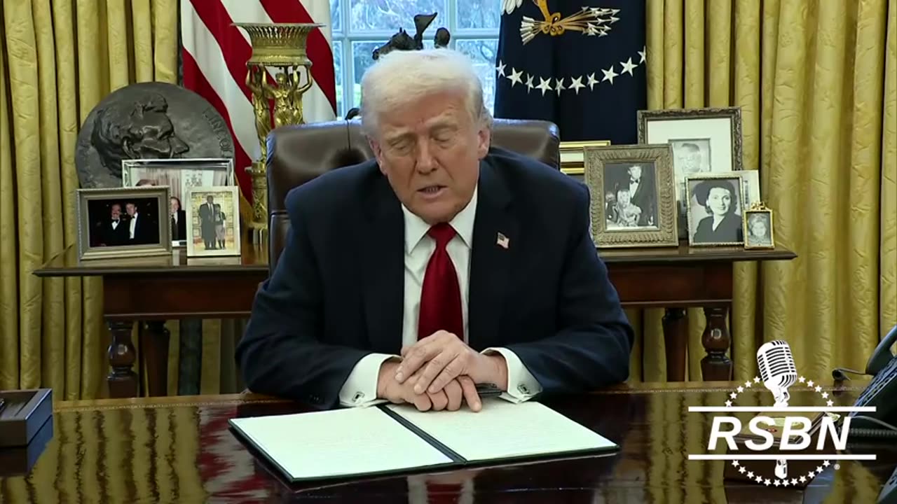 RSBN FULL President Trump Signs Executive Order...Auto Tariffs on Foreign Cars - 32625