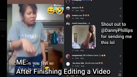 Lance B Reacting - After some FIRE Editing lol