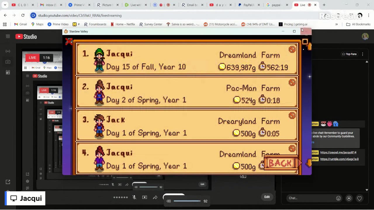 Live with Restream, August 12