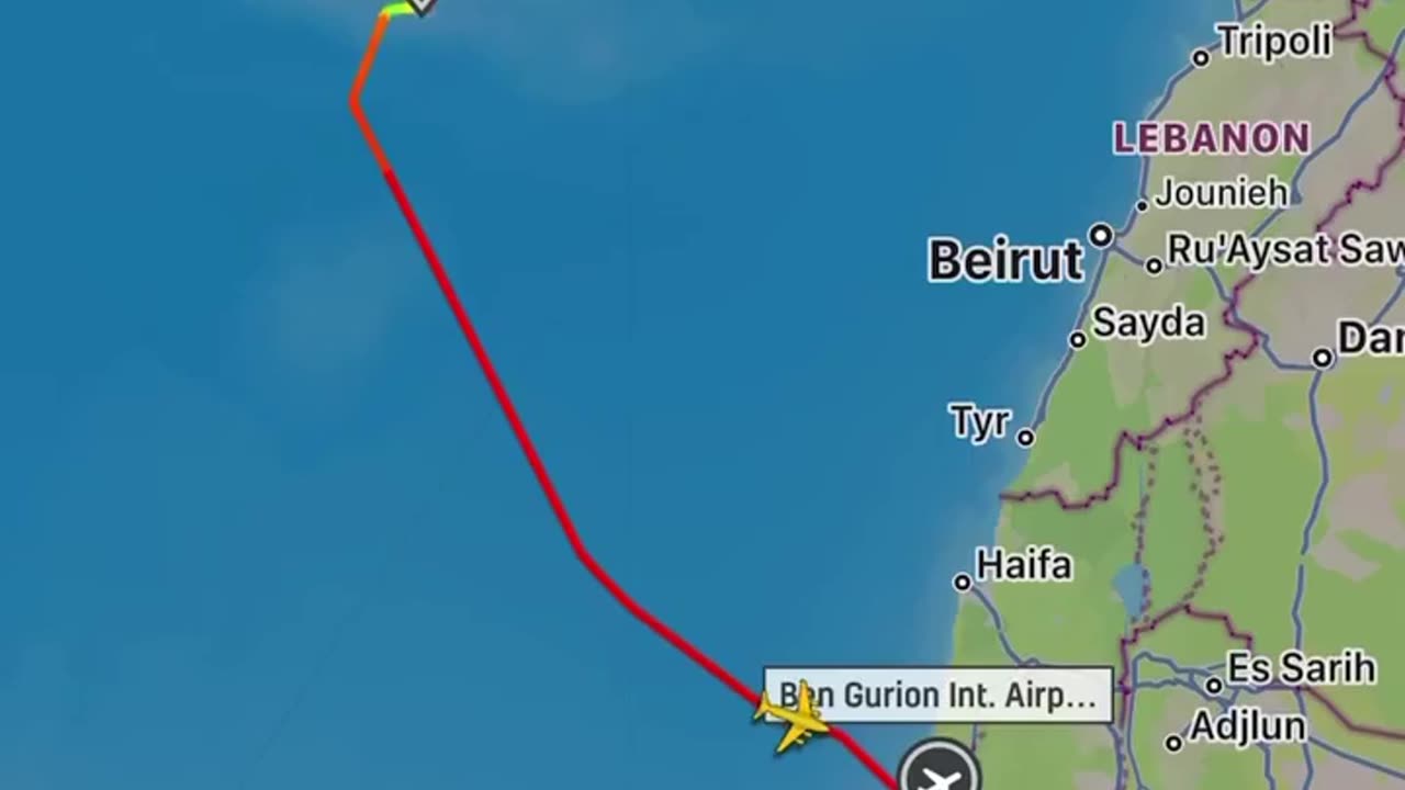 British spy plane flying over Gaza, to collect intelligence for Israel
