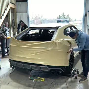 Part2 - Rebuilding a Wrecked Lamborghini Urus #car #urus #lamborghini