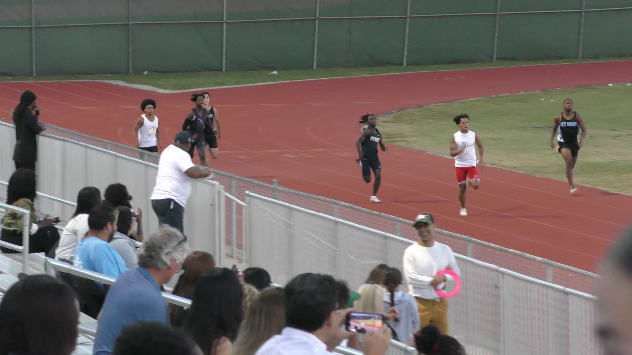 Boys 200m Run Final Section 4 Final 2025 FHSAA 4A District 15