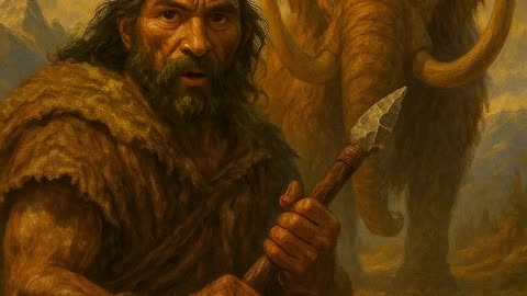 Sena of the Paleo Indian Culture Tells About His First Hunt of Mammoths in Very Ancient Times