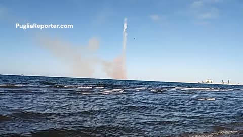 Spettacolo delle Frecce Tricolori a Barletta (2025) - il video completo