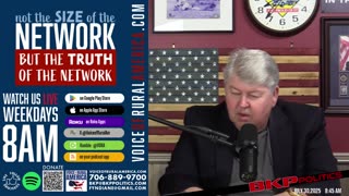 LIVESTREAM - 8:00am ET - Voice of Rural America with BKP