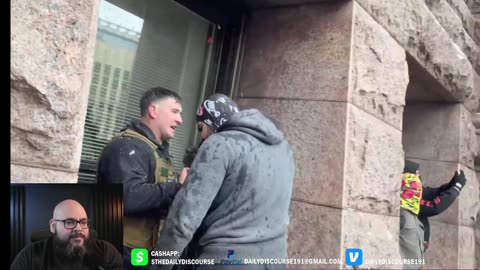 Jake Lang Gets cornered on a ledge Part 1