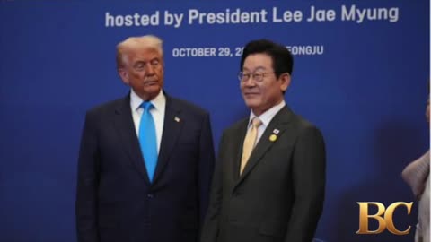 Trump visits South Korea as he attempts to secure billions in investment