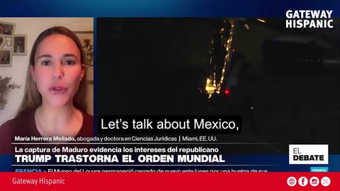 María Herrera Mellado- El motivo detrás de Trump era luchar contra el narcotráfico en la región