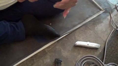 Time Waster Vlog #5 Replacing window screen