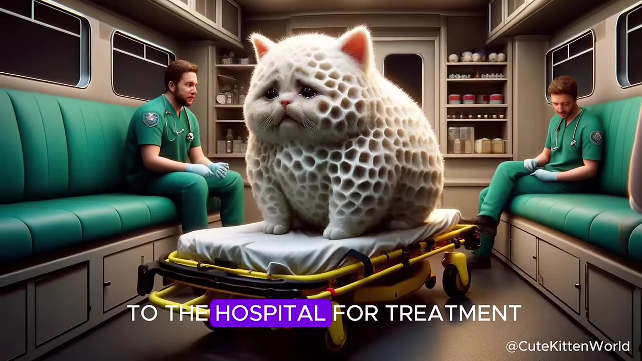 Poor Cat Infected with New Virus ⎮ Kind Doctor ⎮ Cute Cat