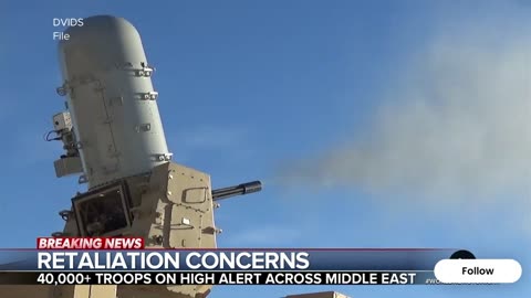 Concern over US troops across the Middle East