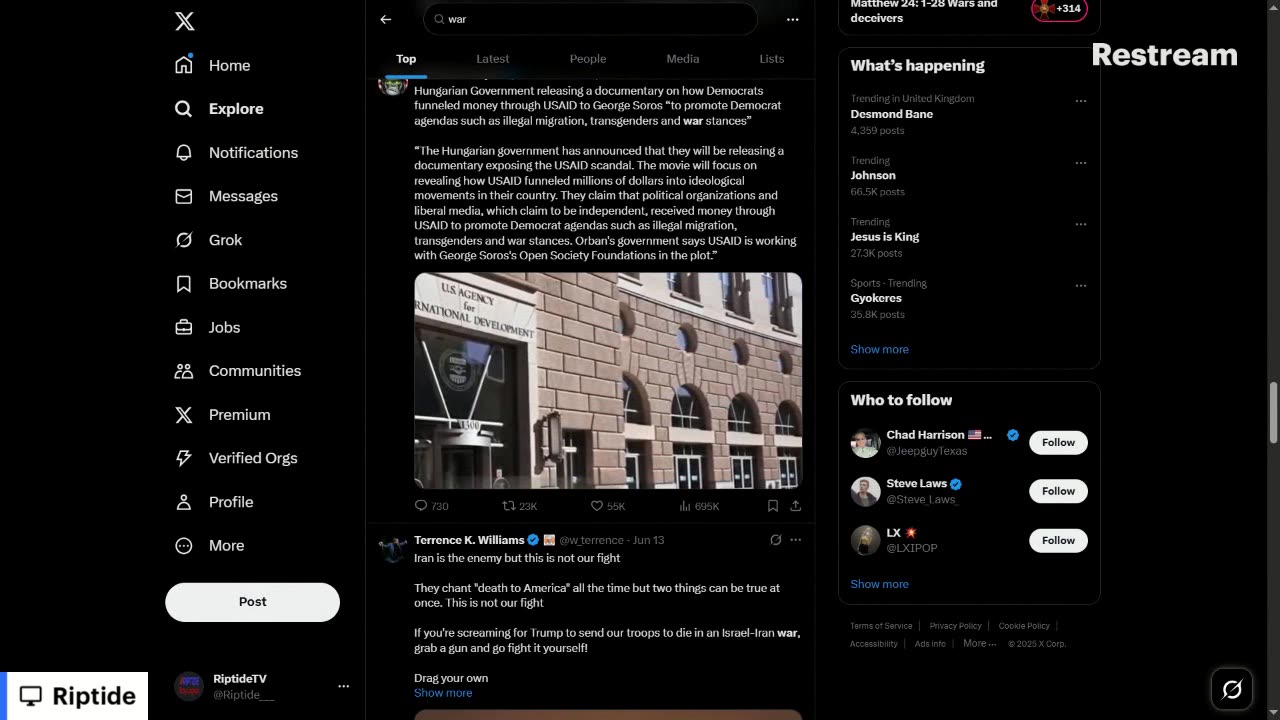 News And Events worldwide, June 15