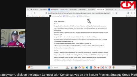 Precinct Strategy Epstein Files and "Influencers." Dan Schultz July 16 2025