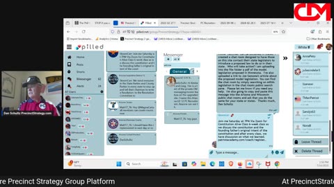 Precinct Strategy Epstein Files and "Influencers." Dan Schultz July 16 2025