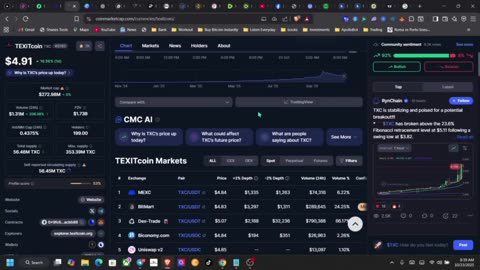 Let’s Talk Facts: Is TEXITcoin Ready to Explode?