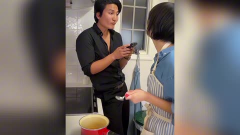 My Bestie as a Wife After Cooking for the First Time 😂