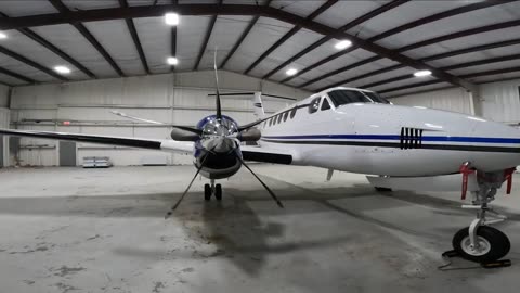 Short Video Travel, Before & After Detailing a Super King Air in Tuskeegee AL