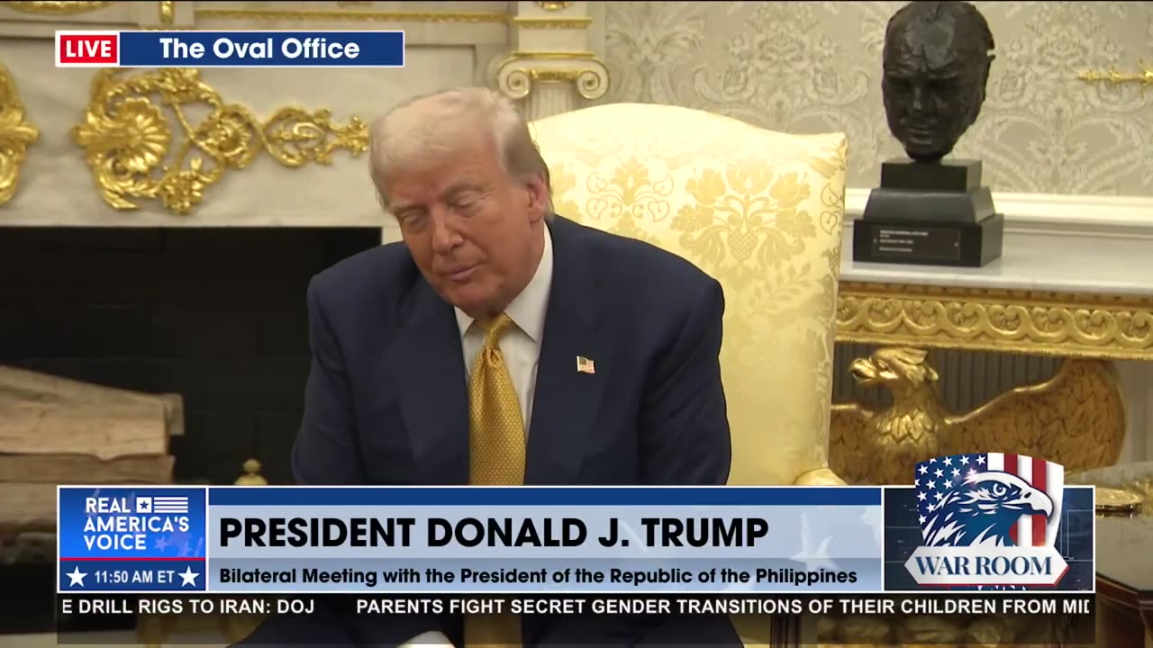 POTUS ON OBAMA BEING FOUND OUT BY TULSI GABBARD