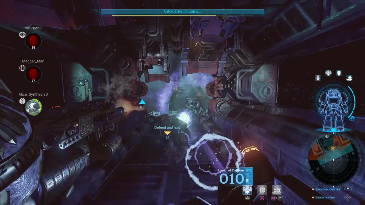 Blasian Babies DaDa Plays Warhammer 40,000 Space Hulk: Deathwing Multi PS4, Chapter 1 (4 Player)