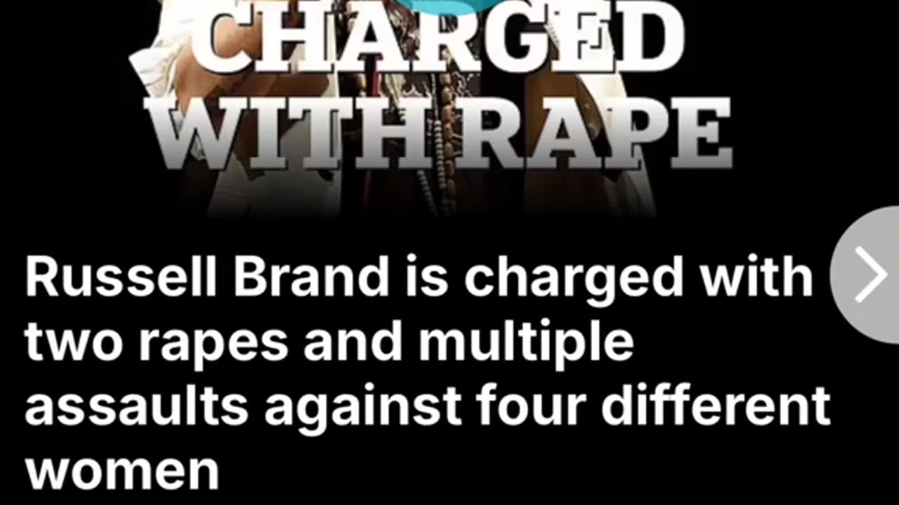 Russell Brand is charged with rape!!