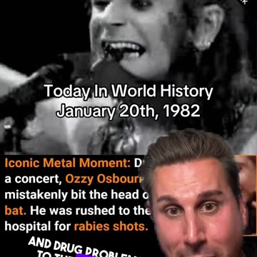 THE HISTORIC MOMENT OF JANUARY 20th, 1982