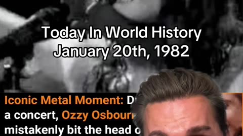 THE HISTORIC MOMENT OF JANUARY 20th, 1982
