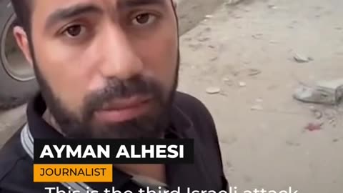 Israel bombs displaced people