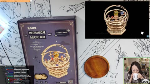 [12/18/22] Building A Starry Night Music Box!| !merch