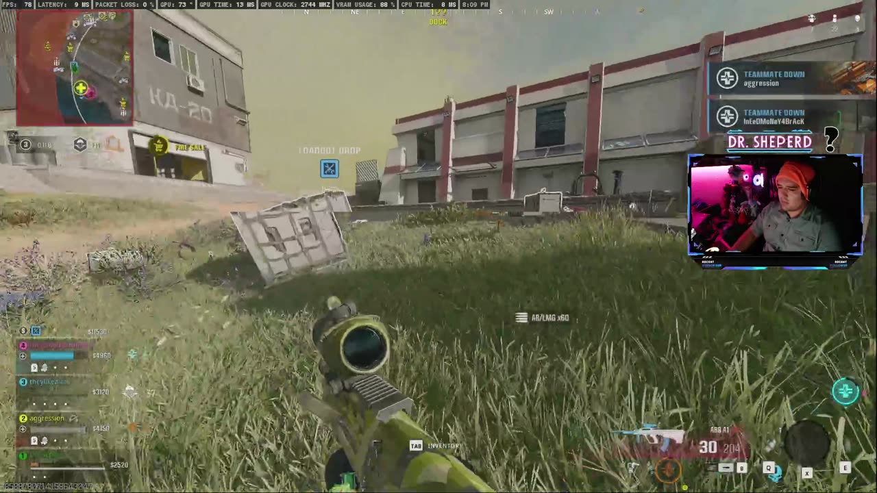 LOS GALLOS RUN WARZONE GAME CHALLENGE CATCH THES HANDS