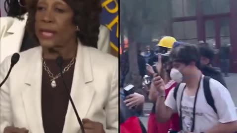 Rep. Maxine Waters claims there was no violence during the LA riots