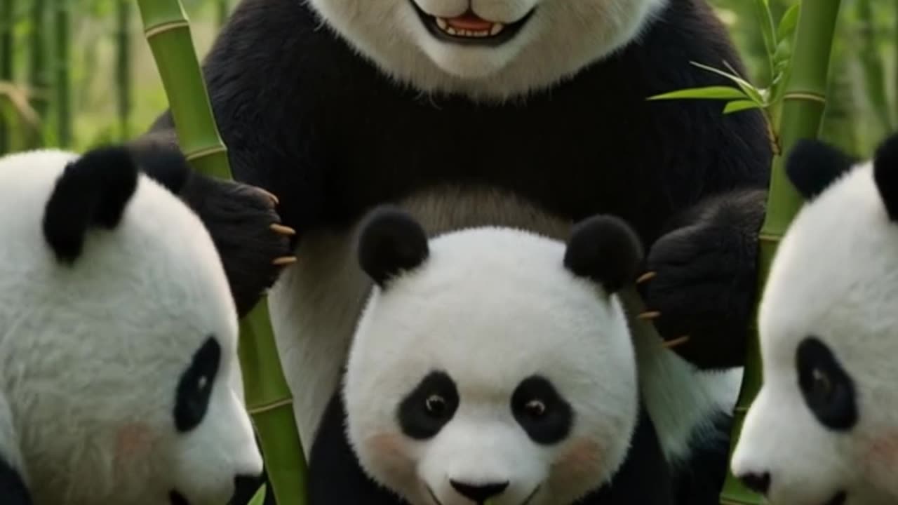 Panda Restores Bamboo Forest: A Heartwarming Moment of Nature