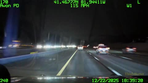 Avon police chase shoplifting suspects after they nearly ran over officer