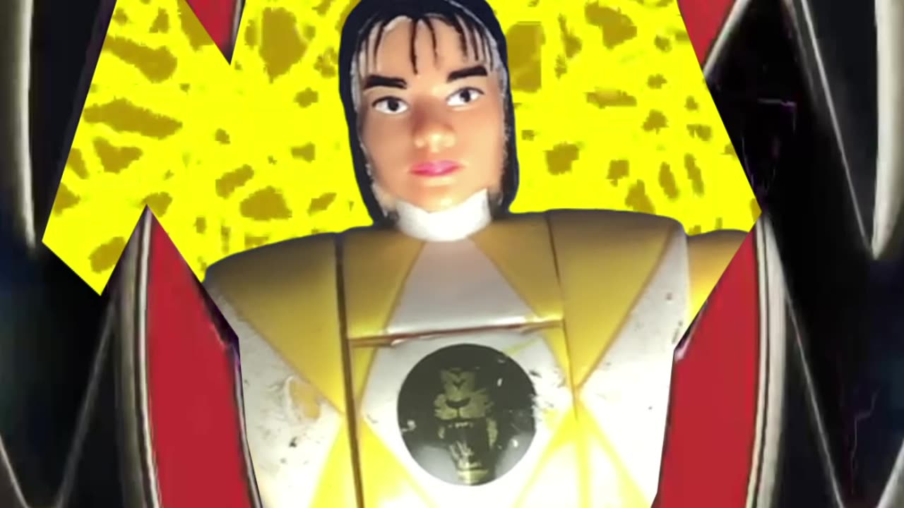 90s Mighty Morphin Power Rangers Intro Recreated with Action Figures!