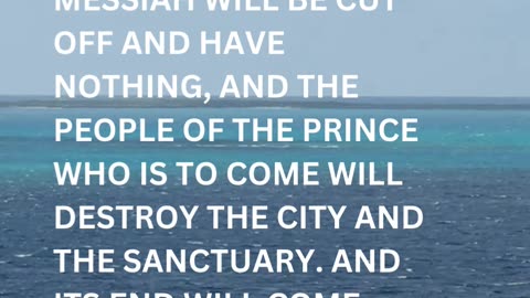 Daily Inspirations from God Daniel 9:26 | Devotion