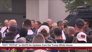 President Trump Joins Law Enforcement and Military Personnel in Washington, D.C.