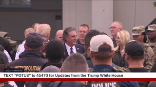 President Trump Joins Law Enforcement and Military Personnel in Washington, D.C.