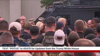 President Trump Joins Law Enforcement and Military Personnel in Washington, D.C.