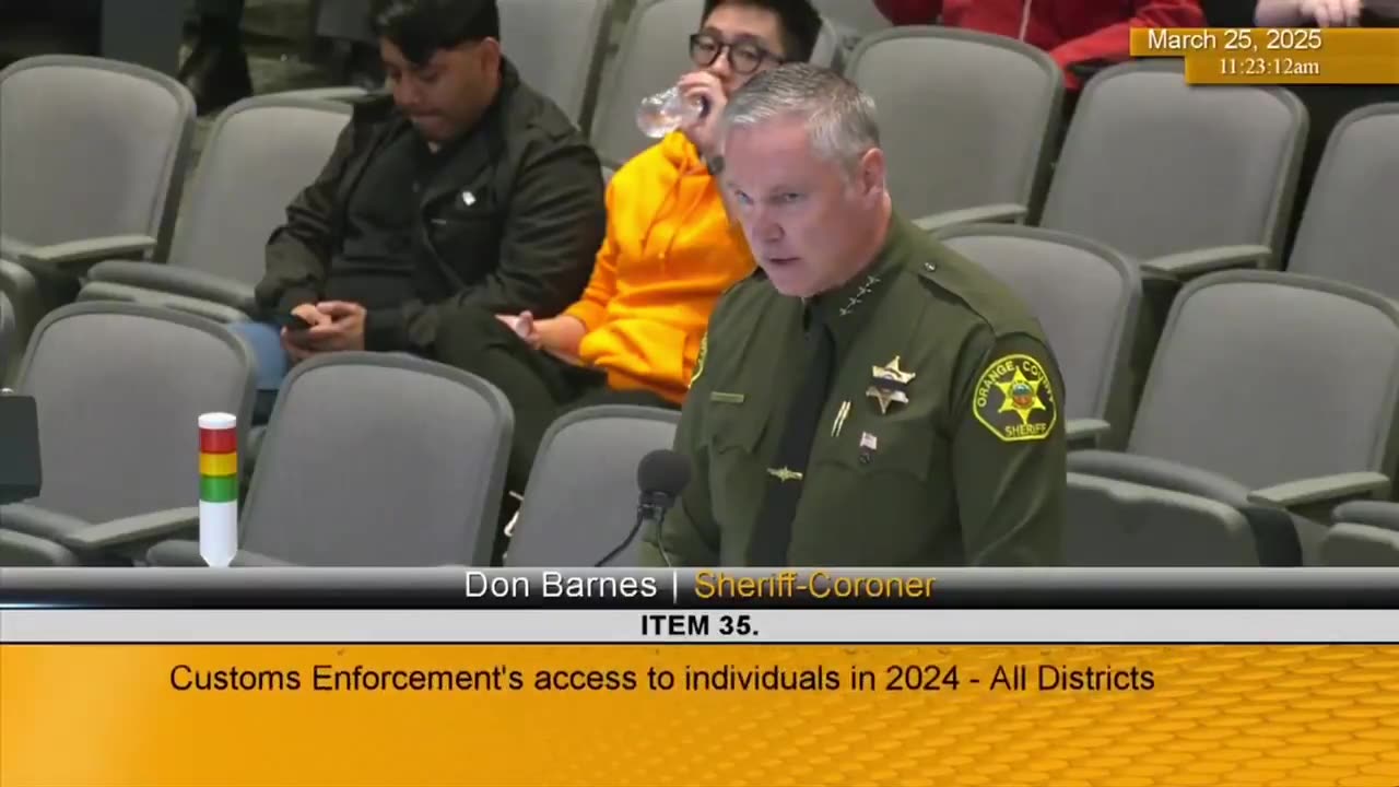 BREAKING: Orange County, CA Sheriff just dropped the HAMMER ON CALIF SANCTUARY LAW