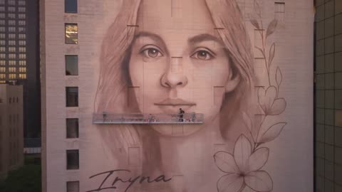 Remember Iryna. Downtown LA. By Matt Cadoch.